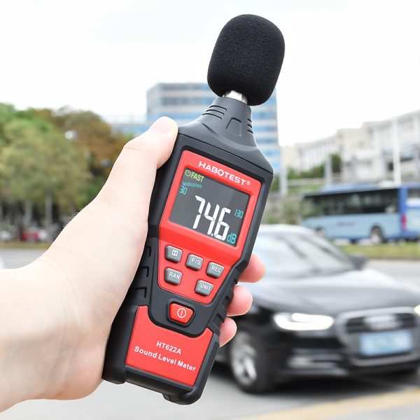 HT622B Digital Sound Level Meter by Habotest with USB Data Transfer
