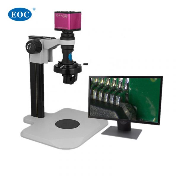 EOC Stable Base Pcb Pcba Fpc Digital HDMI-compatible Industrial Microscope Rohs CE OEM 5MP Measure Video Microscope Monocular - Image 6