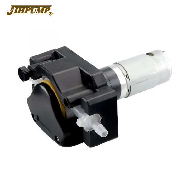 JIHPUMP Manufacturer Food Liquid Filling Peristaltic Pump 12V 24V with Silicone Tubing for Coffee Machine - Image 2