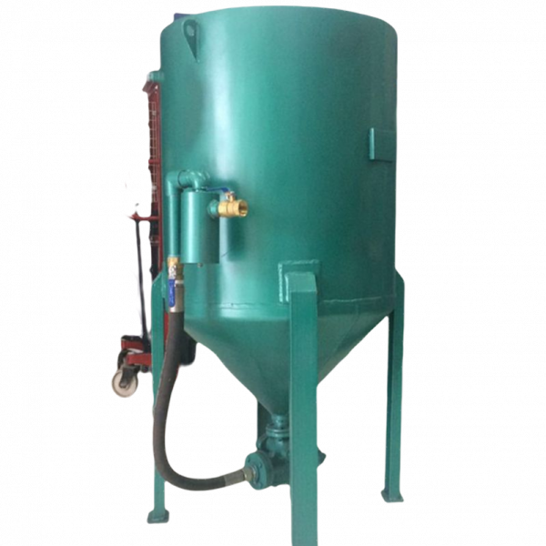 YG shot blaster machine vehicle wet sand blasting blast process - Image 4