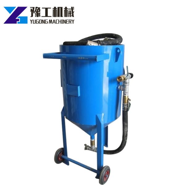 Portable Sand Blasting Machine Yugong Brand Sand Blasting Tank - Image 5