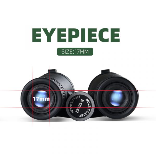 8-15x42 binoculars High magnification binocular professional HD binocular telescope outdoor for travel telescope - Image 2