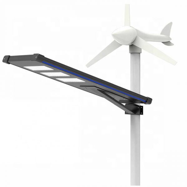 Grape Manufacturers hybrid solar-paneled street light with motion sensor Wind energy 300W outdoor solar street light - Image 6