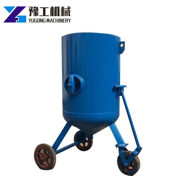 Portable Sand Blasting Machine Yugong Brand Sand Blasting Tank - Image 4