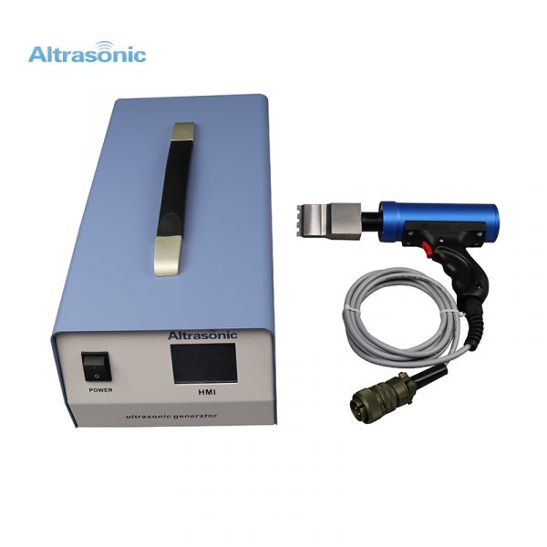 35kHz CE Approved Small Size hand held Autotuning Pressure Type Ultrasonic Spot Welders plastic welding machine - Image 6