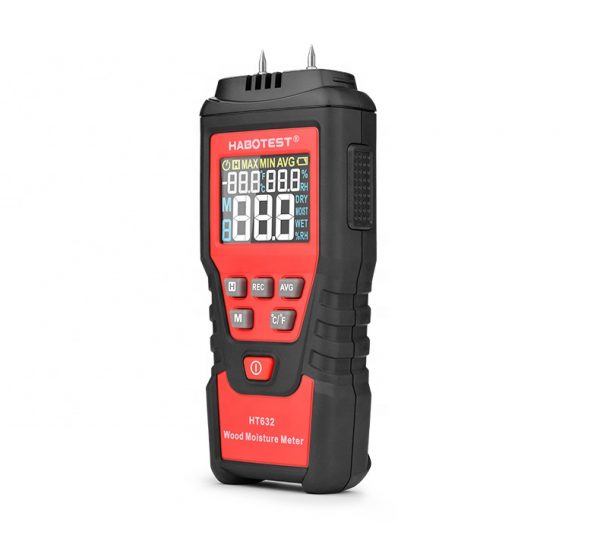 Habotest HT632 Wood Moisture Meter with 0-58.0% with Self Calibration - Image 6
