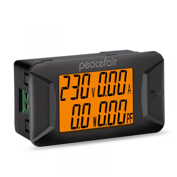 Single Phase Smart Multifunction Power Factor Watt Meter Power Analyzer Voltmeter Ammeter 100a 400V Digital Panel Meter - Image 6