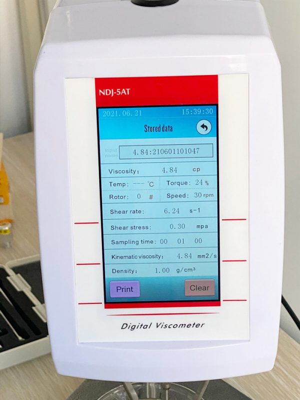 Free Shipping Touch Screen Viscosity Meter Testing Equipment Lab Digital Rotary Kinematic Viscometer - Image 3