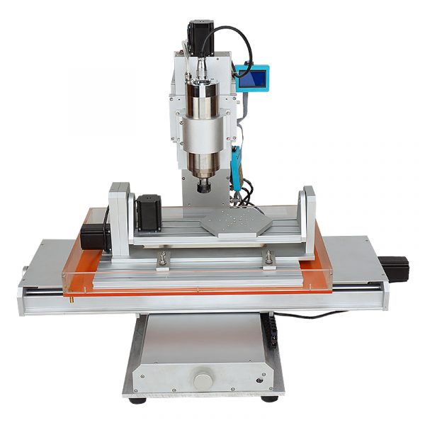 Desktop HY 6040 5 axis mini CNC router Engraving Milling Drilling machine With 2200W Spindle - Image 6