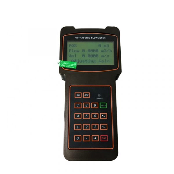 ultrasonic water flow meter clamp on flowmeters transducer 1.0% rs232 handheld ultrasonic flow meter - Image 6