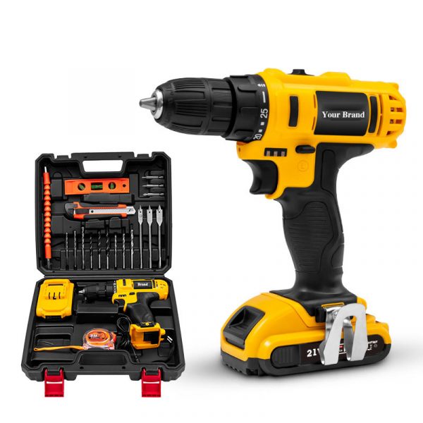 21V Lithium Battery Brushless Power drills Power Tools Combo Set Cordless Drill Set  taladro inalambrico demolition hammer - Image 6