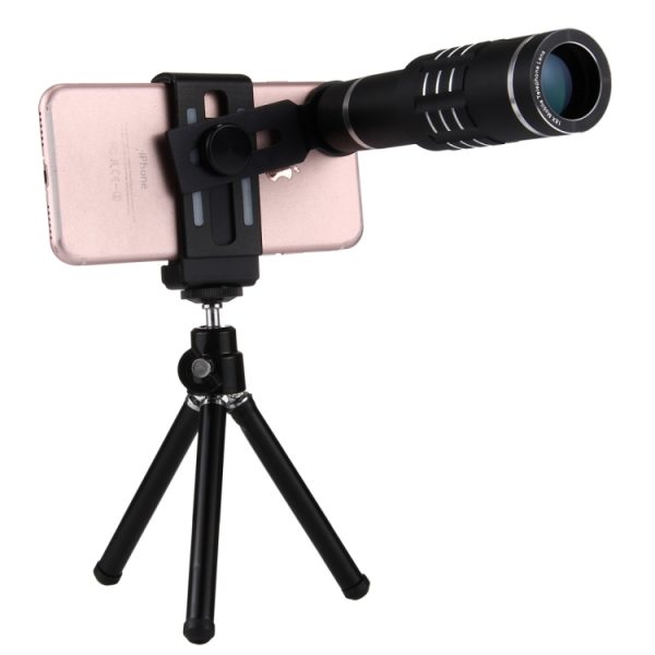 Fast Shipping Universal 18X Magnification Lens Camera Mobile Phone 3 in 1 Monocular Telescope - Image 6