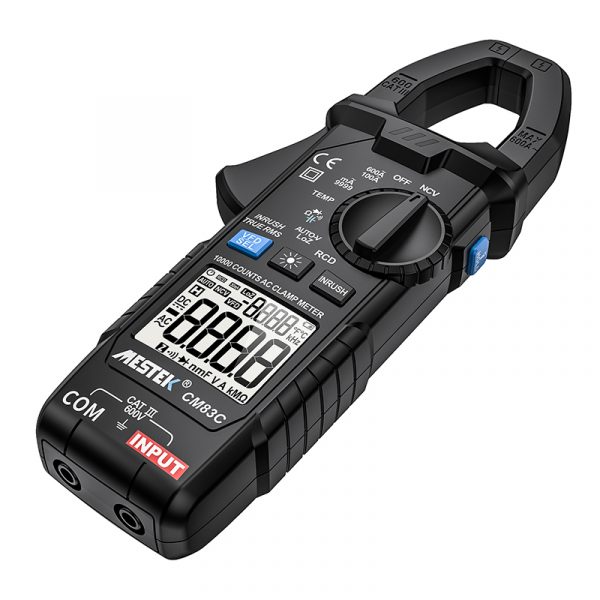 CM83C 600A Digital AC Current Clamp Meters Current Clamp Multimeter DC Amper Meter Frequency Capacitance NCV Digital Clamp Meter - Image 2