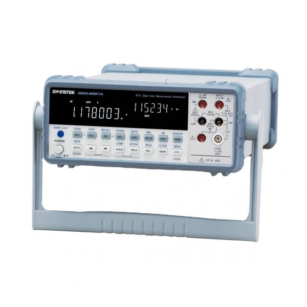 Dual display high precision 1,200,000 counts 6 1/2 digit Digital Benchtop Multimeter GDINSTEK GDM8261A with RS232 and USB - Image 3