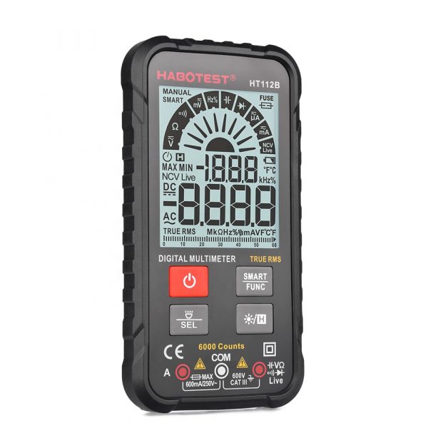 Latest 6000 Counts T-RMS Digital Multimeter  with Smart Technology  Automatically Identify  AC DC Voltage  NCV Resisted Ohm Hz - Image 6