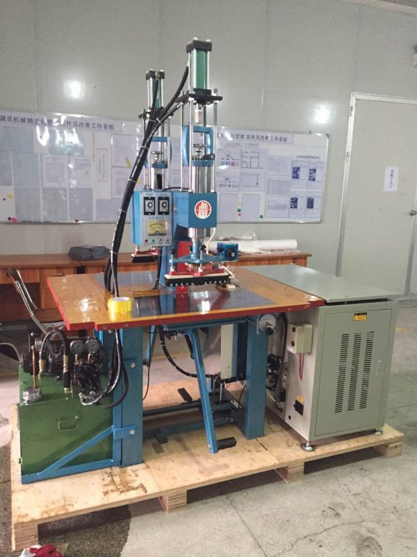 5KW High Frequency  Hydraulic leather embossing Welding machine - Image 5
