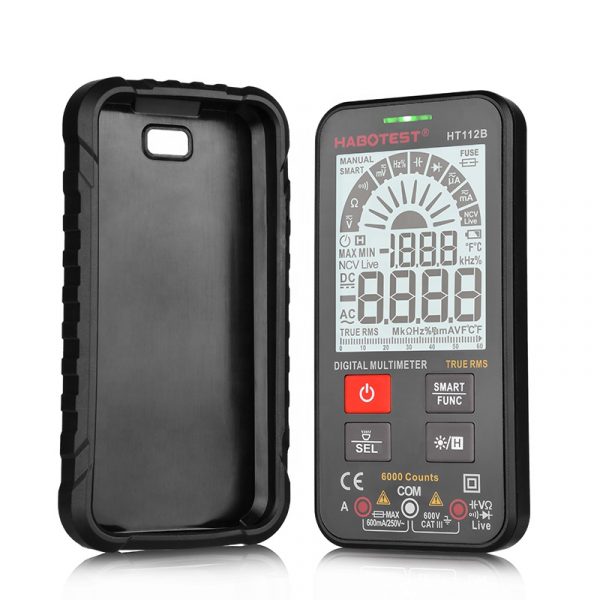 HABOTEST New Generation 600V Smart Intelligent Phone Digital Multimeter Ohm Capacitance Hz AC DC NCV Advance Multimetro Tester - Image 3