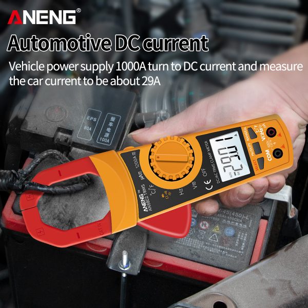 ANENG AN8802 Digital Smart Multimetro True RMS Clamp Meters AC/DC Current Tester Electric Ampere Frequency Voltmeter 1200A Tool - Image 2