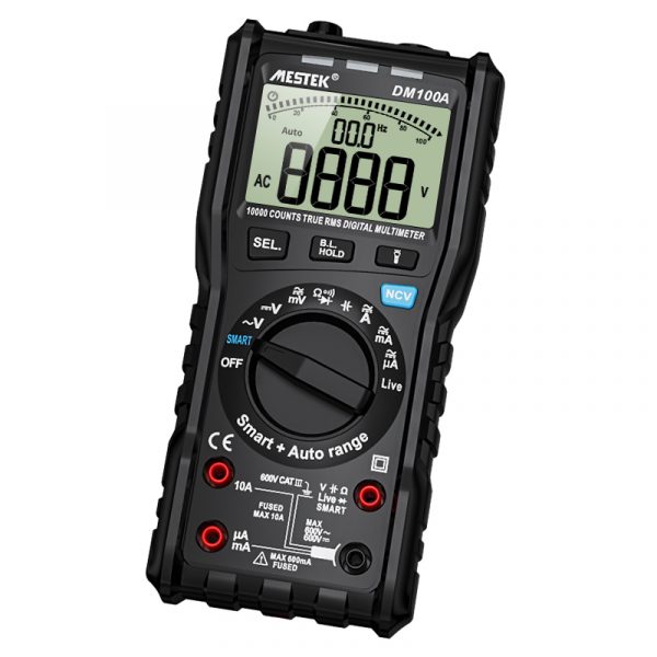 NCV Digital Multimeter DM100A 10000 counts Multimeters Auto Ranging AC/DC voltage Meter Tester Multimeter - Image 6