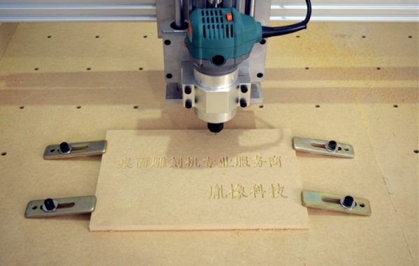 Precision 4080 cnc wood milling machine with 700w spindle