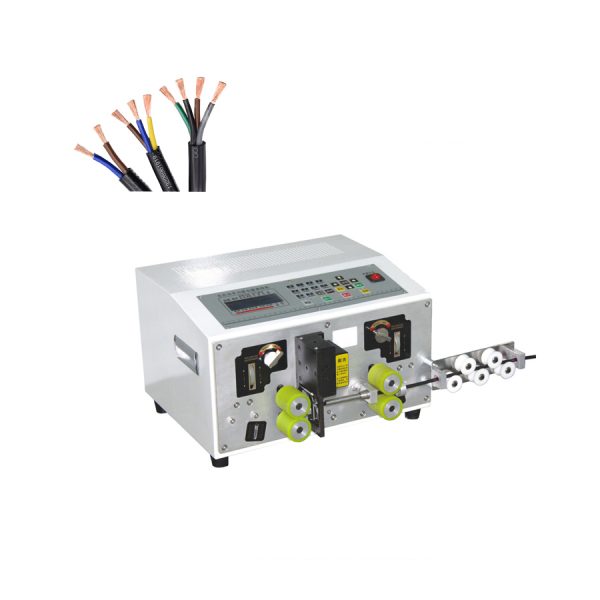 Factory cheap price auto  multi core wire cable cutting stripping peeling machine for USB ribbon power cord cable - Image 6