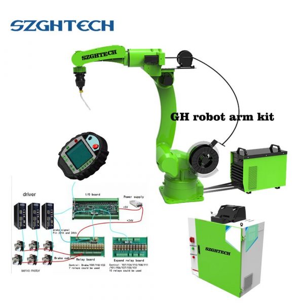 6 Axis 6KG  Milling Machine With Sinergy Welding and Welding Arm Robot arc welding robot arm - Image 3