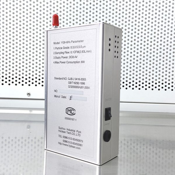 New Designed  Continuously Working Time 6h Portable Particulate Matter Counter gas flow analyzer - Image 4
