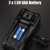 Habotest HT118D Manual Range 1000V/10A 6000 Counts TRMS Multimeter with Backlight Battery Test NCV Flashlight Capacitance and Hz