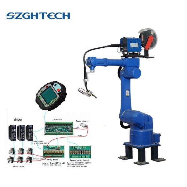 6 Axis 6KG  Milling Machine With Sinergy Welding and Welding Arm Robot arc welding robot arm - Image 4