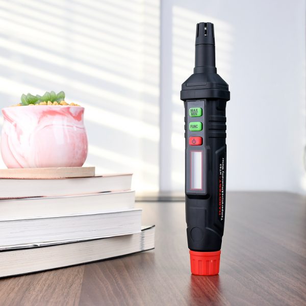 Habotest HT62 New Type Mini Temperature & Humidity Sensor Calibrated Meter LCD Display Wholesale price - Image 2