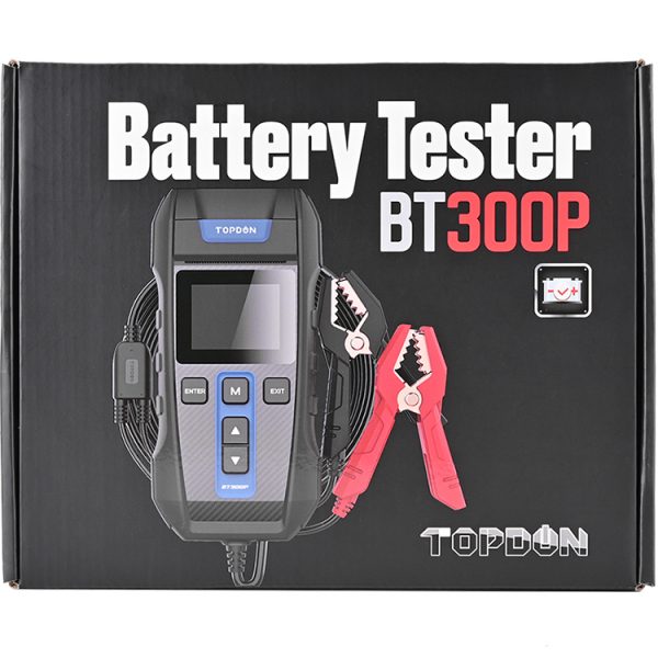 2021 Newest topdon bt300p lithium battery capacity tester automotive battery tester machine cell tester with printer - Image 3
