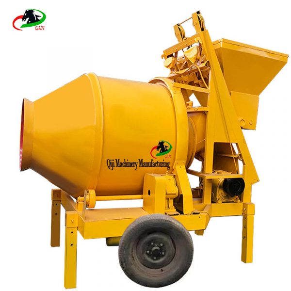 Manufacturer's hot-selling discharge hopper can tow portable ready-mixed concrete mixer - Image 6
