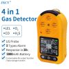 Portable Gas Leak Detector, Alarm,  Methane Gas Analyzer,  Multiple Gas Detector ( O2 CO LEL H2S)
