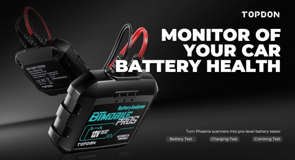 New hottest TOPDON BT Mobile Pros lithium battery capacity tester automotive laptop analyzer smart battery discharge tester - Image 3
