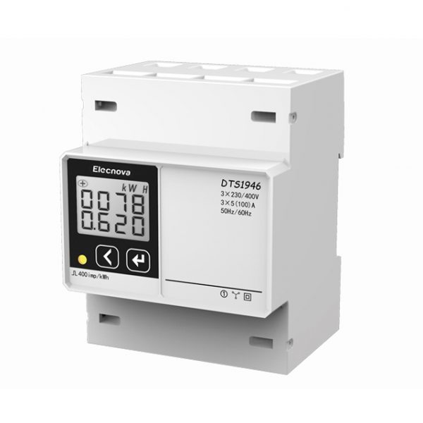 Din rail mounted 3 phase multi-functional power digital watt hour meter - Image 6