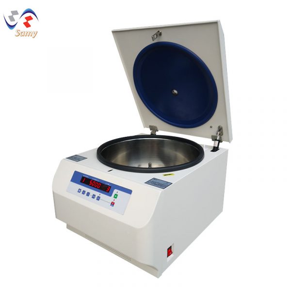 DL-500 Wholesale Low Speed 4 Tubes Centrifuge Machine with Timer for Laboratory and Max Swing Rotor 4X250ml - Image 6