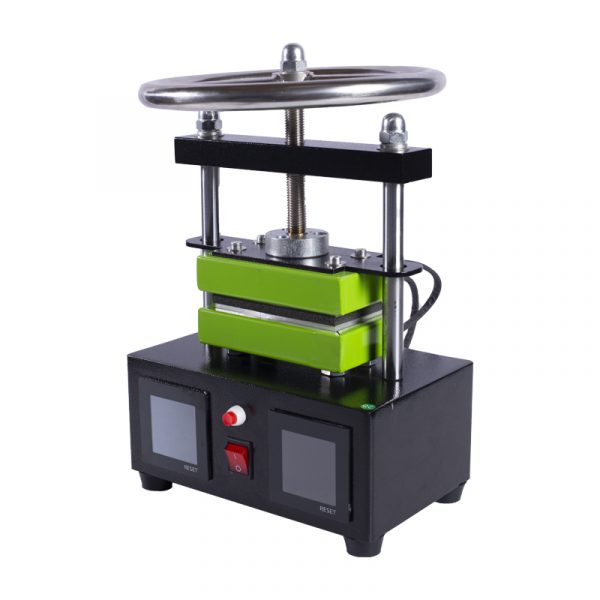 USA Canada Euro Free shipping double heat plate hydraulic manual double rolling workbench twist press rosin heat press machine - Image 6