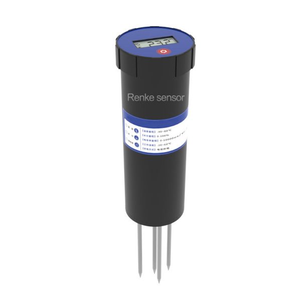 Portable capacitive soil moisture sensor wireless digital soil ec meter