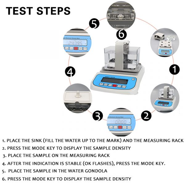 High Quality Calibrated Digital Density Meter,Solids Testing Machine - Image 3