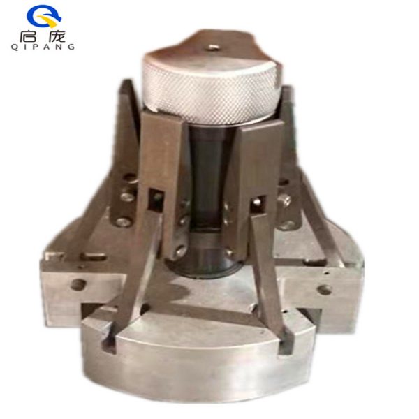 Wire and cable drawing head  coiling rapid plate changer QP60 for fast cake core forming machine - Image 2