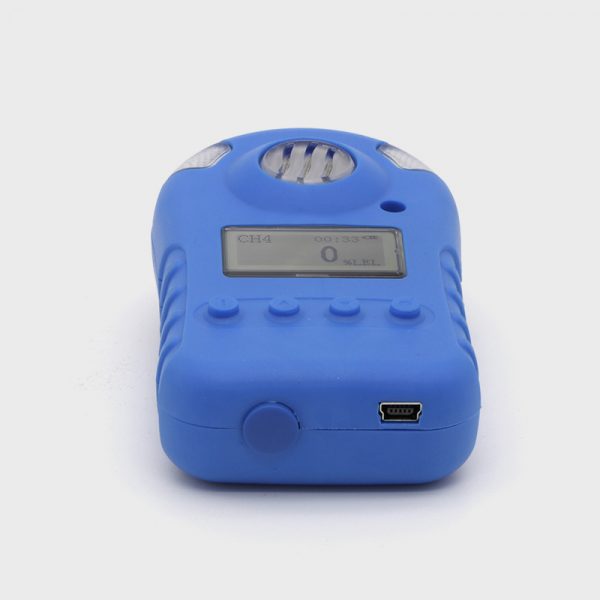 Handheld diffusion industrial gas detector,single gas co h2s o2 lel analyzer with recharger - Image 5