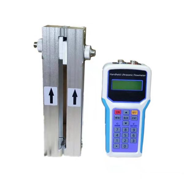 ultrasonic water flow meter clamp on flowmeters transducer 1.0% rs232 handheld ultrasonic flow meter - Image 5