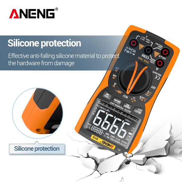 ANENG Q10 standard Digital Multimeter 9999 Professional Tester Multimetro True RMS Analog DIY Transistor NCV Testers Lcr Meter - Image 2