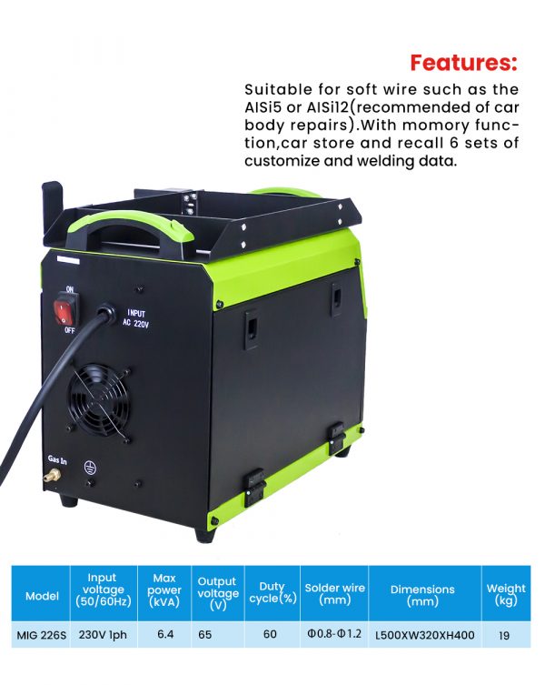 Solary pulse mig welding machine inverter mig welder - Image 5