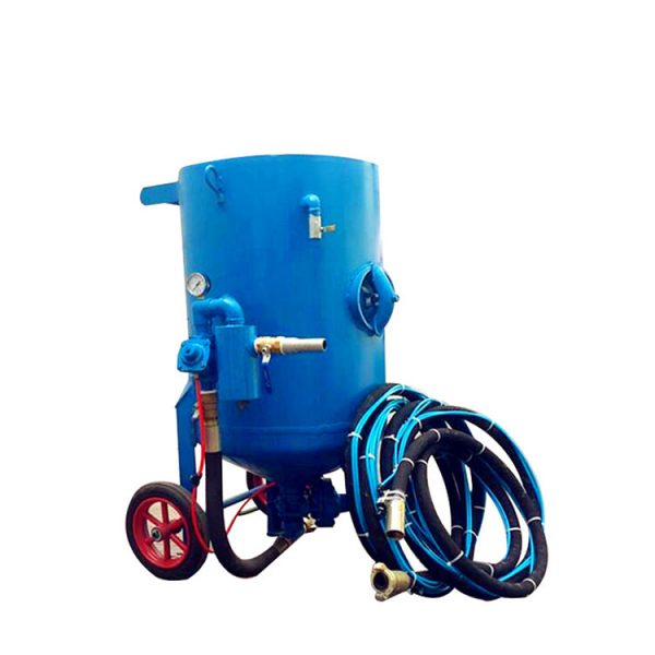YG shot blaster machine vehicle wet sand blasting blast process - Image 6