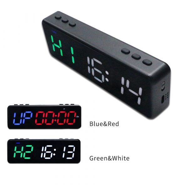 Ganxin Rechargeable Digital Clock Countdown Timer Led Sport Timer Clock Wall Countdown Timer - Image 3