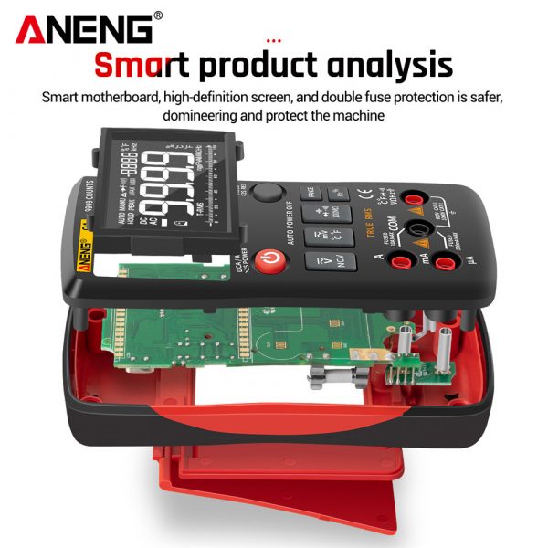 ANENG Q1 Digital Multimeter 9999 Analog Tester True RMS Professional Multimetro DIY Transistor Capacitor NCV Testers Lcr Meter - Image 2