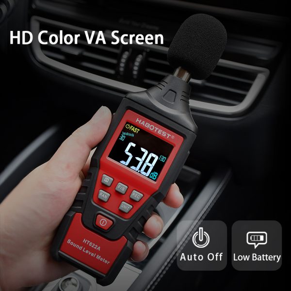 HT622B Digital Sound Level Meter by Habotest with USB Data Transfer - Image 3