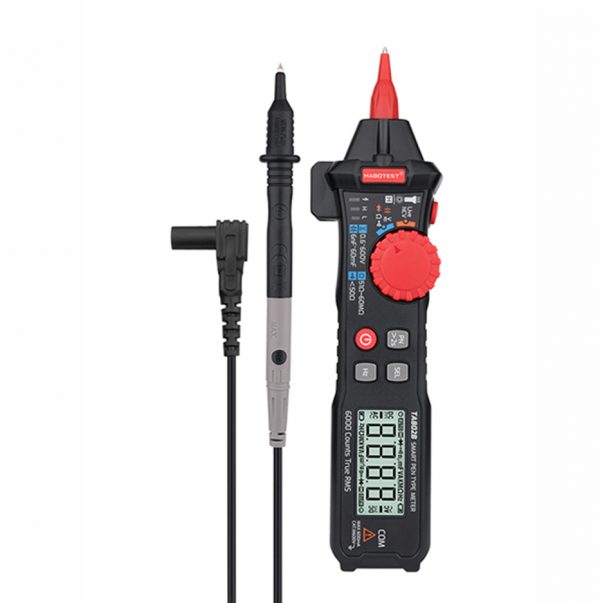 Habotest Smart Digital Multimeter  600V Logic Level Capacitance Frequency Resistance Null/Live Wire Test NCV TA802B with RoHS