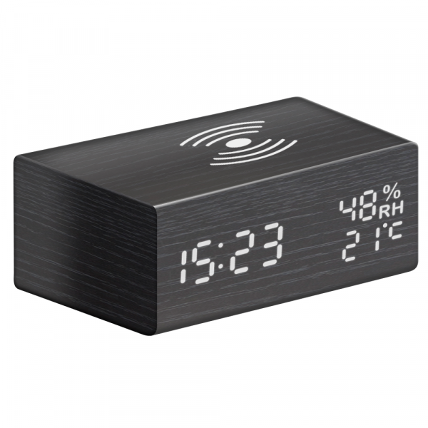 Classic Decorative Desktop Led Display Wireless Charge Digital Timer Clock - Image 6